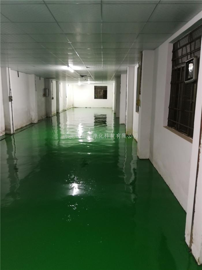 東莞（wǎn）市謝山橋工地施工環氧樹脂薄塗地坪