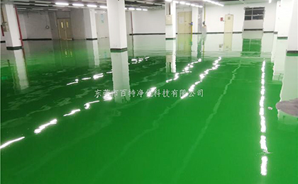 富（fù）士康（kāng）防靜電環氧自流平地平施工完畢