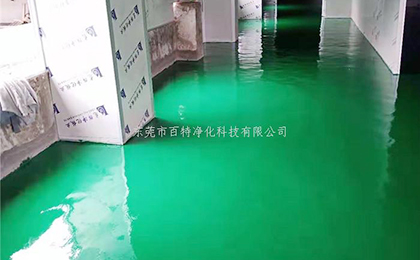 東莞謝崗食品（pǐn）廠做環氧（yǎng）地坪漆